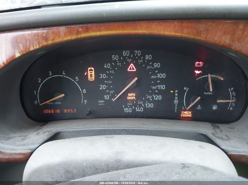 1999 Saab 9-3 VIN: YS3DD78N2X7061696 Lot: 43544196