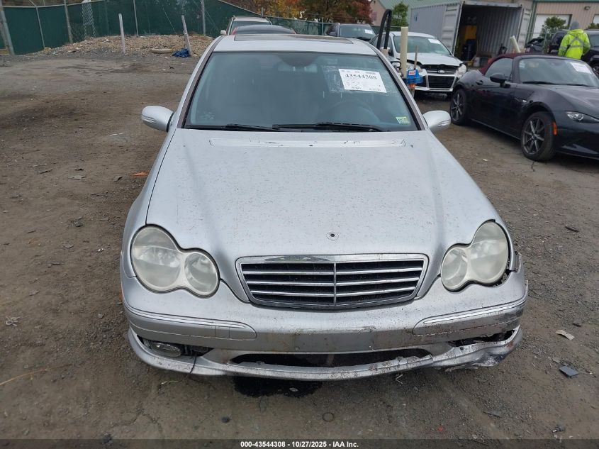 2006 Mercedes-Benz C 230 Sport VIN: WDBRF52H96A872751 Lot: 43544308