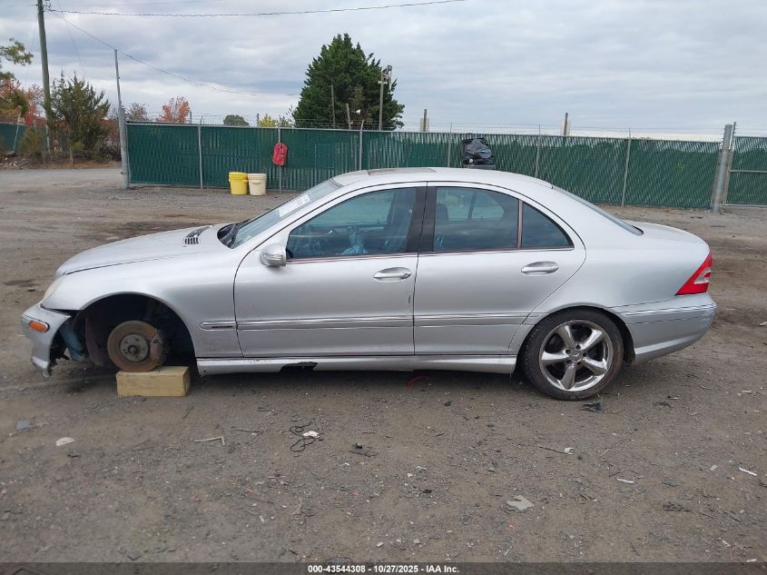 2006 Mercedes-Benz C 230 Sport VIN: WDBRF52H96A872751 Lot: 43544308