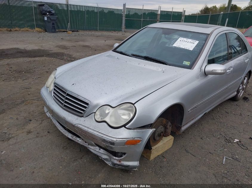 2006 Mercedes-Benz C 230 Sport VIN: WDBRF52H96A872751 Lot: 43544308
