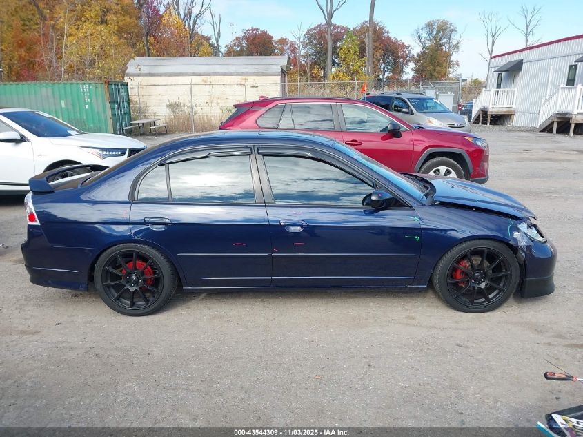 2004 Honda Civic Ex VIN: 2HGES26774H588031 Lot: 43544309
