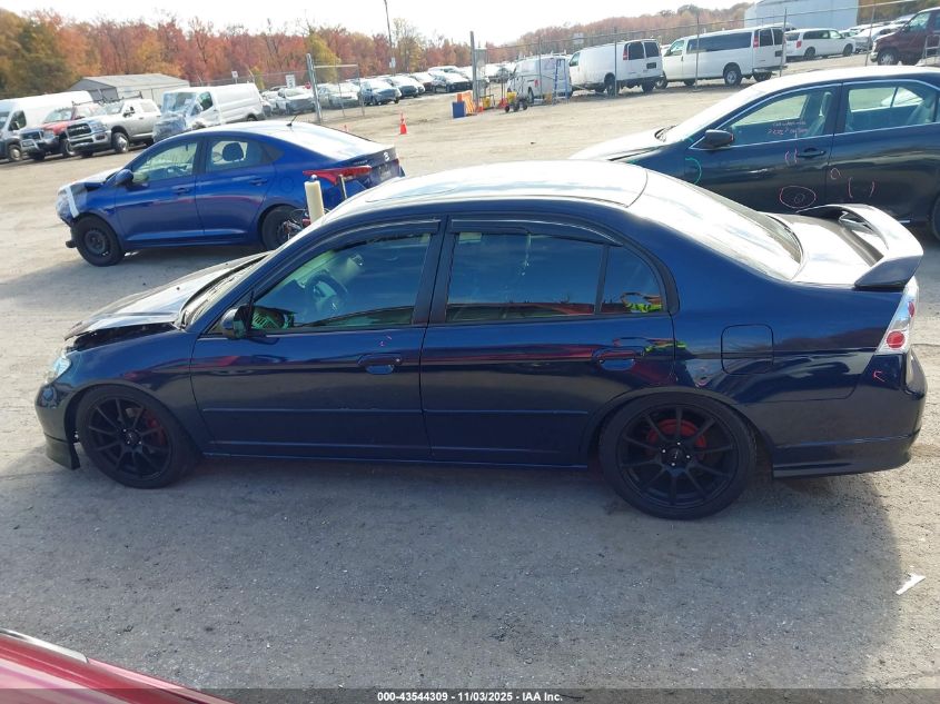 2004 Honda Civic Ex VIN: 2HGES26774H588031 Lot: 43544309