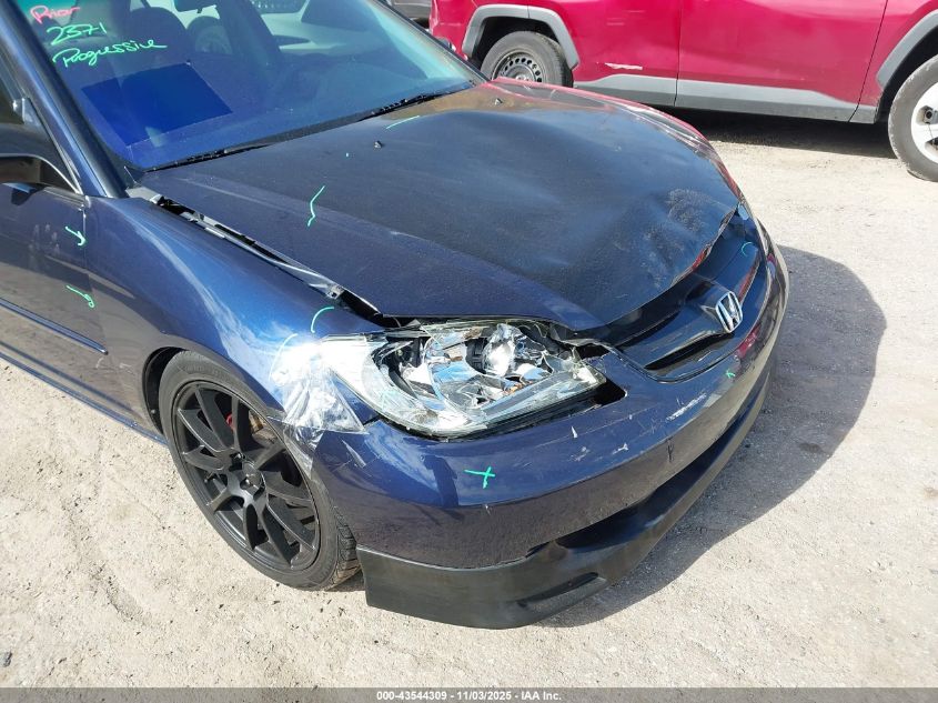 2004 Honda Civic Ex VIN: 2HGES26774H588031 Lot: 43544309