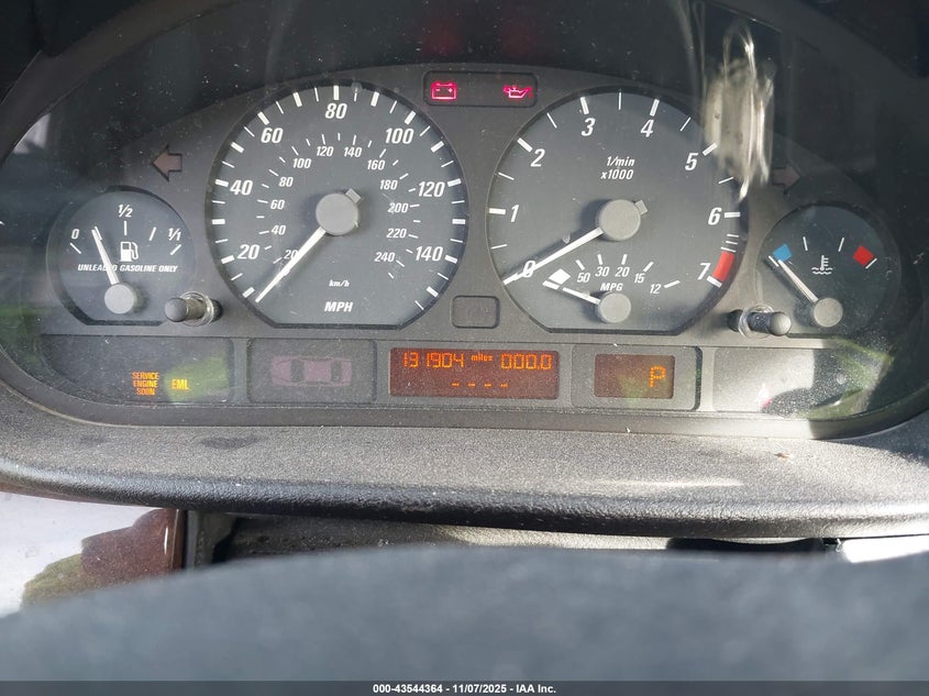 2004 BMW 325Ci VIN: WBABW33434PL27171 Lot: 43544364