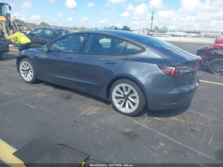 5YJ3E1EBXNF195032 2022 TESLA MODEL 3 photo no. 3