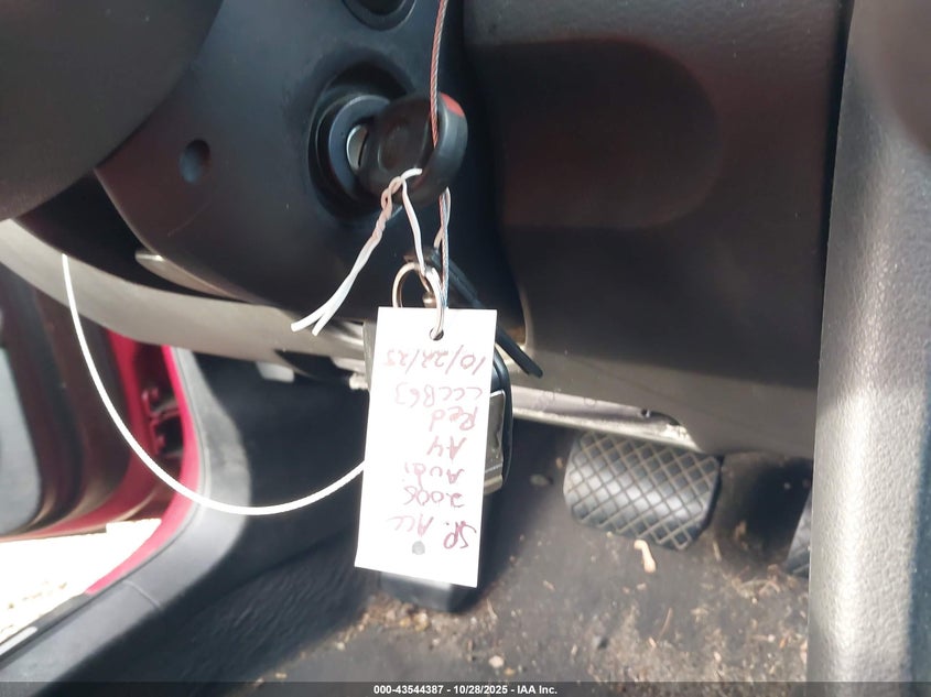 2006 Audi A4 1.8T VIN: WAUAC48H66K008403 Lot: 43544387