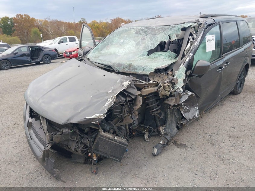 2019 Dodge Grand Caravan Gt VIN: 2C4RDGEG9KR752590 Lot: 43544454