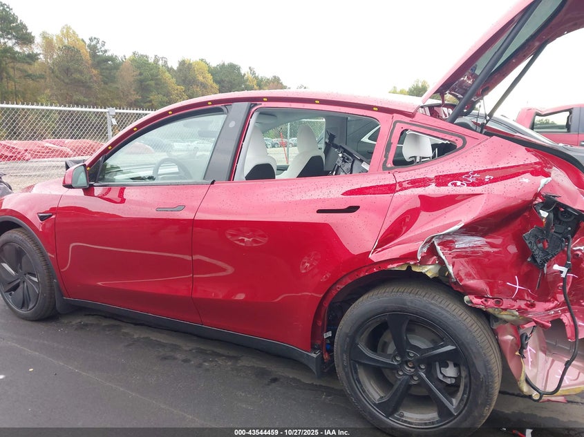 2026 Tesla Model Y Long Range Dual Motor All-Wheel Drive/Long Range Launch Series VIN: 7SAYGDEE1TA406904 Lot: 43544459