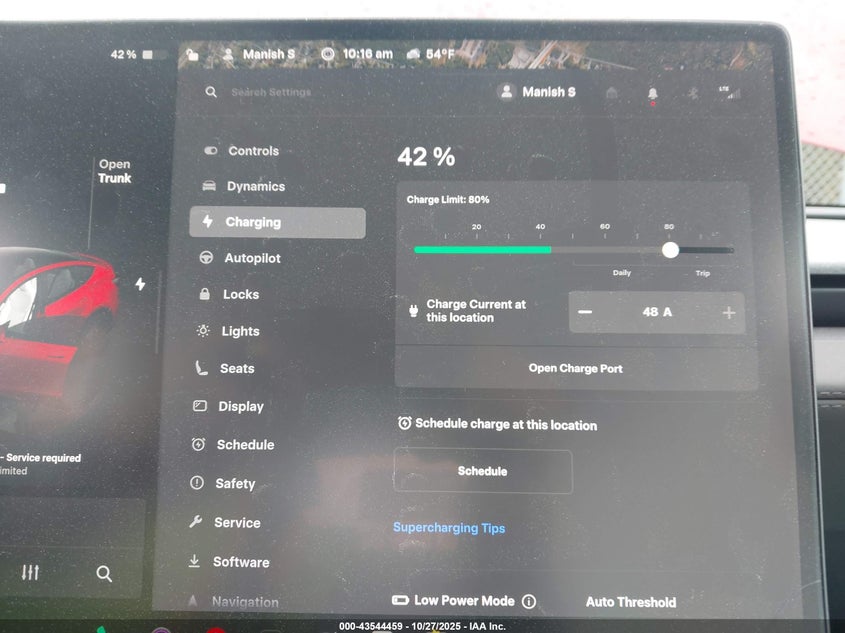 2026 Tesla Model Y Long Range Dual Motor All-Wheel Drive/Long Range Launch Series VIN: 7SAYGDEE1TA406904 Lot: 43544459