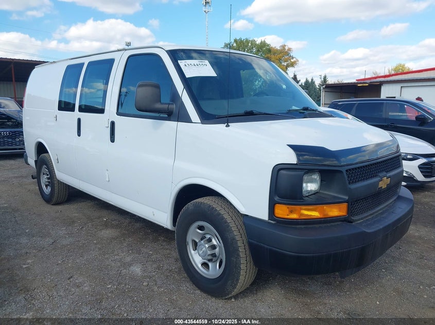 2016 CHEVROLET EXPRESS 2500 WORK VAN - 1GCWGAFF9G1121492