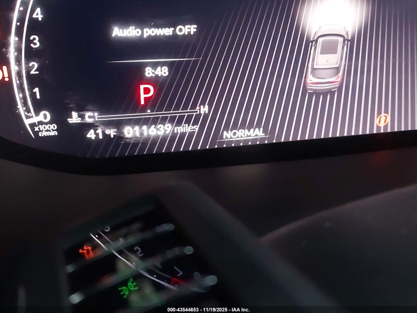 2025 Acura Mdx Advance Package VIN: 5J8YE1H89SL011067 Lot: 43544653