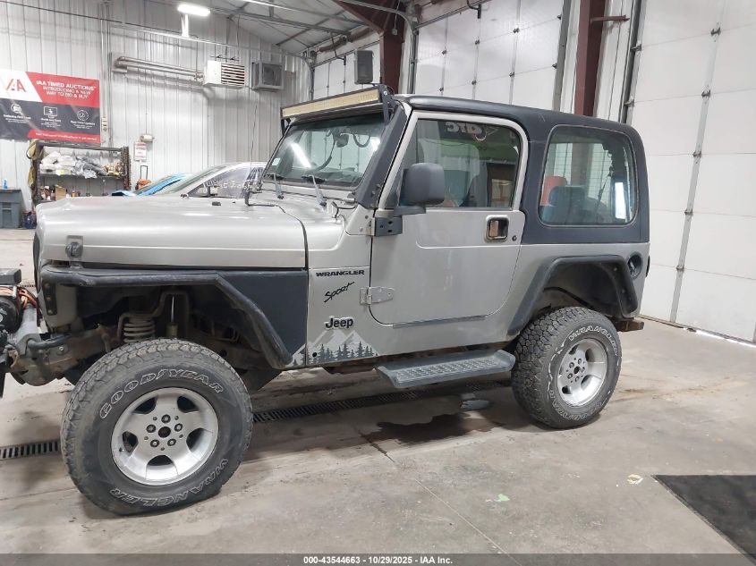 2002 Jeep Wrangler X VIN: 1J4FA39S02P716530 Lot: 43544663