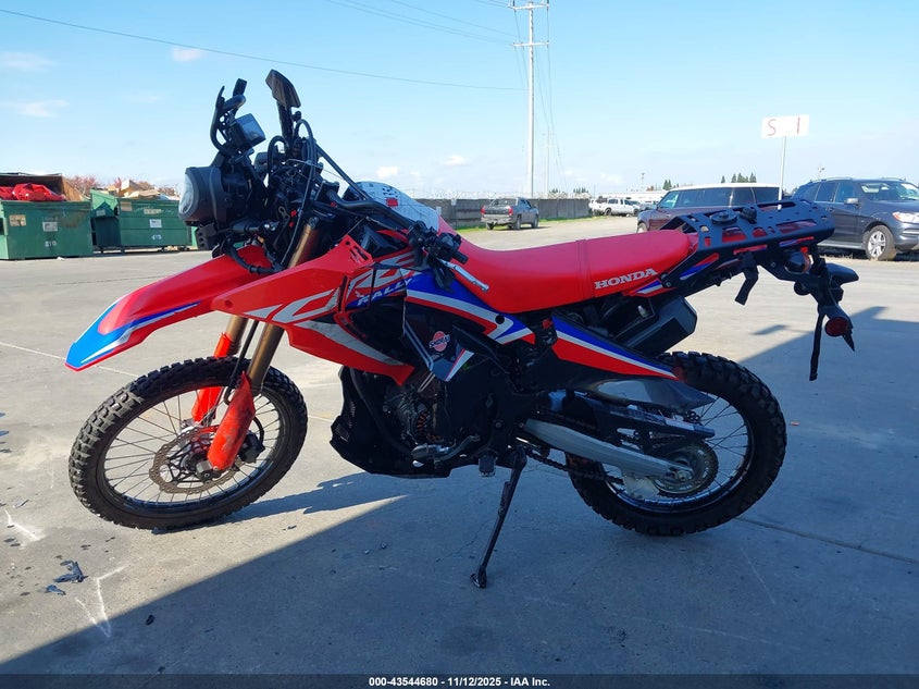 2024 Honda Crf300 Lr VIN: MLHND1609R5300527 Lot: 43544680
