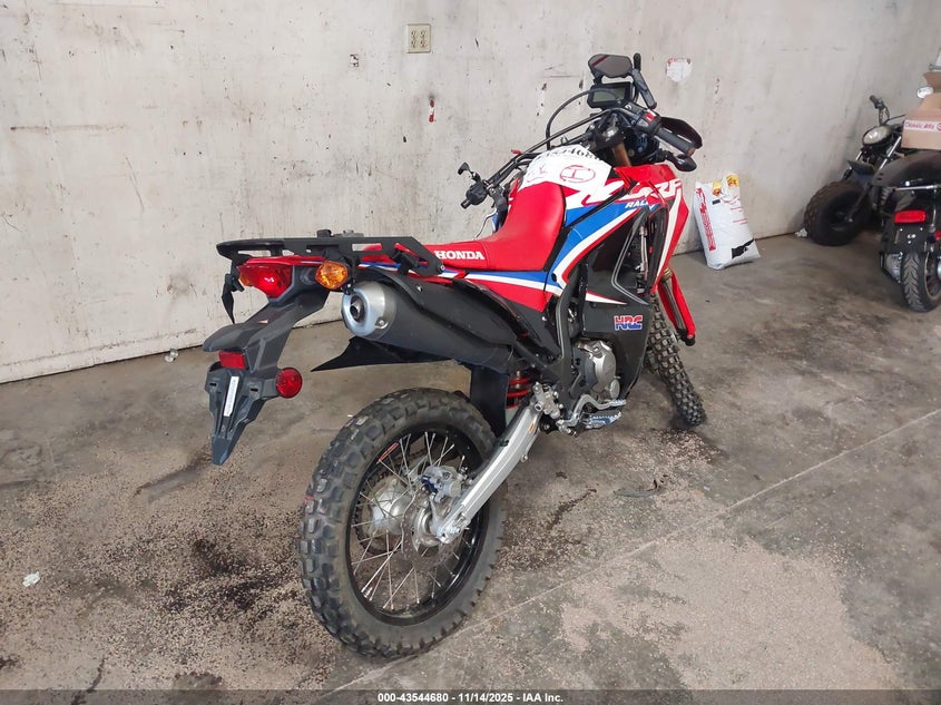 2024 Honda Crf300 Lr VIN: MLHND1609R5300527 Lot: 43544680