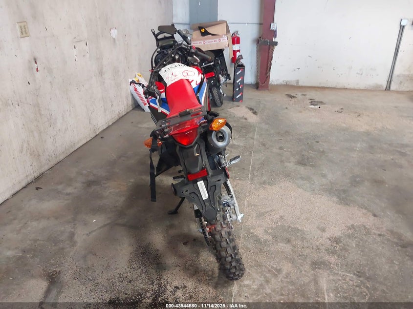 2024 Honda Crf300 Lr VIN: MLHND1609R5300527 Lot: 43544680