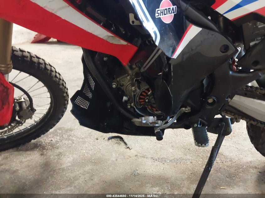 2024 Honda Crf300 Lr VIN: MLHND1609R5300527 Lot: 43544680