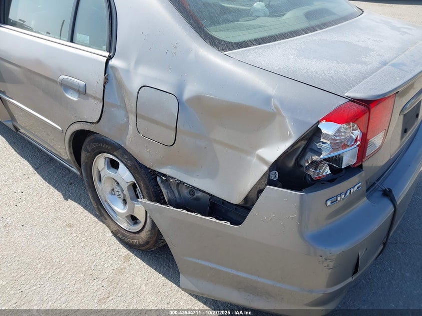 2004 Honda Civic Hybrid VIN: JHMES96604S022802 Lot: 43544711