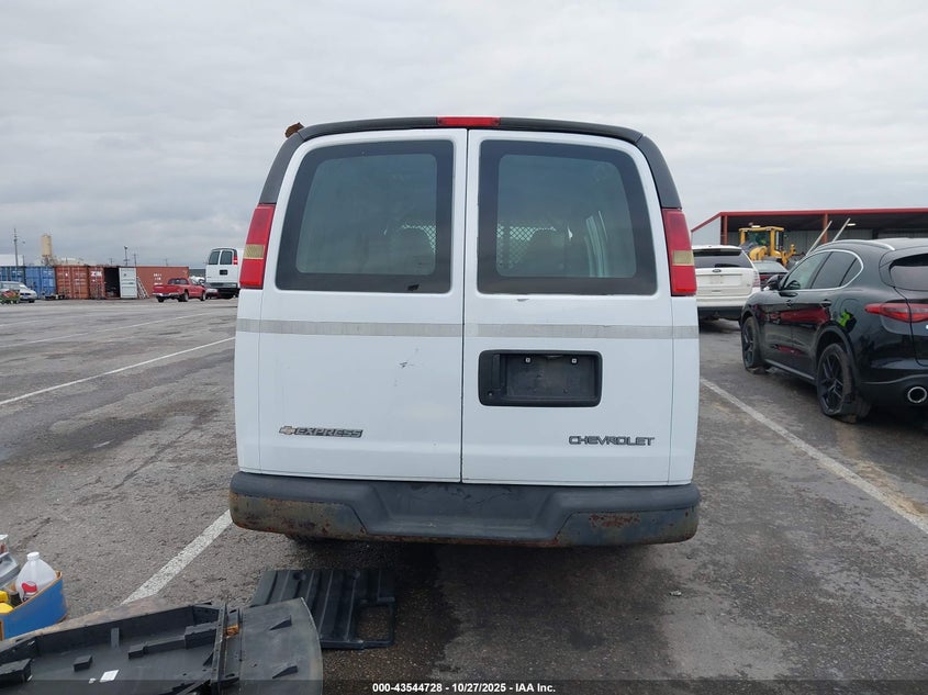 2008 Chevrolet Express Work Van VIN: 1GCFG154081206416 Lot: 43544728