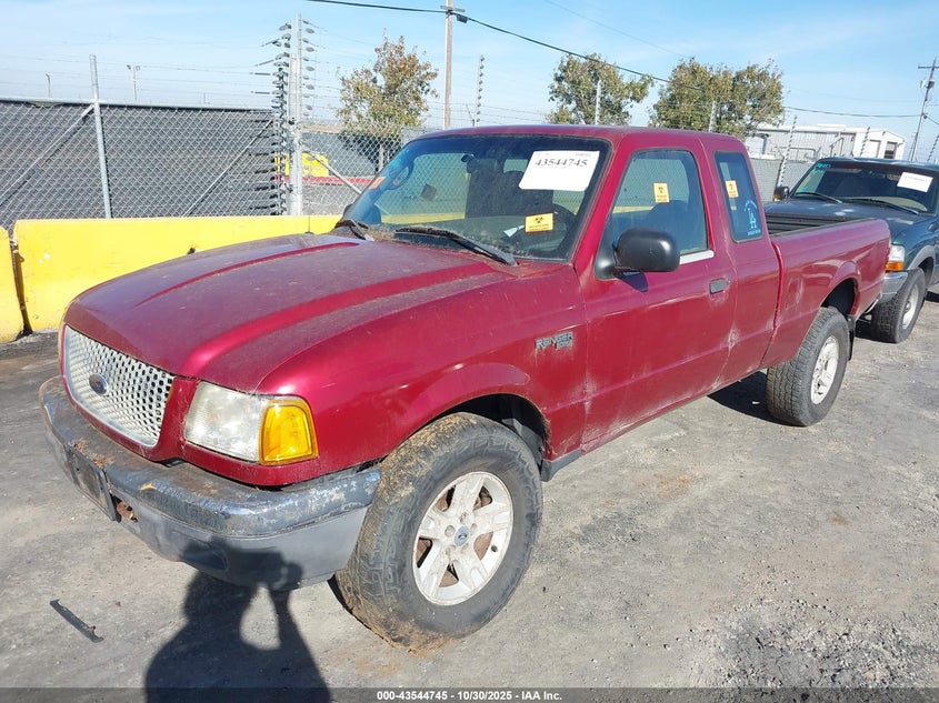 2003 Ford Ranger Xlt VIN: 1FTYR15E33PB70903 Lot: 43544745