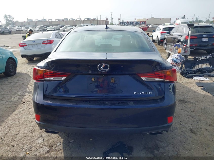2017 Lexus Is 200T VIN: JTHBA1D22H5051147 Lot: 43544759