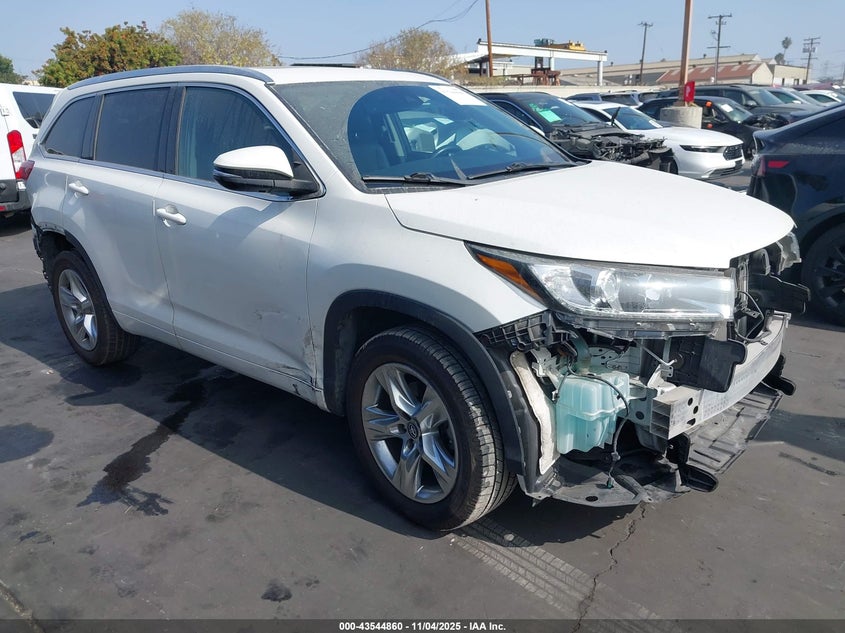 2019 TOYOTA HIGHLANDER LIMITED - 5TDYZRFH3KS294293