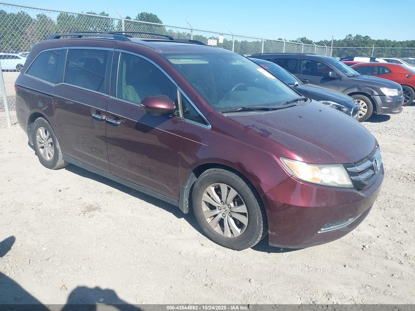 2015 HONDA ODYSSEY EX-L - 5FNRL5H63FB107655