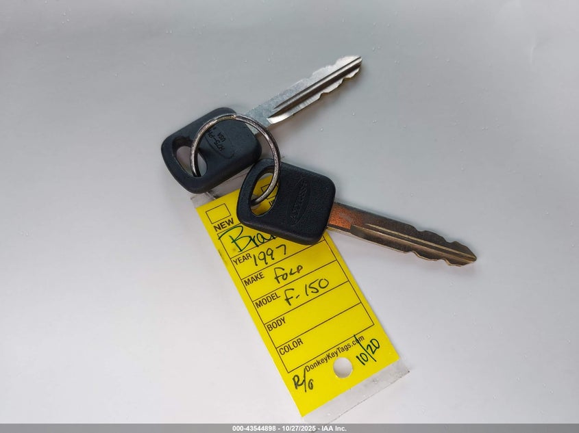 1997 Ford F-150 Lariat/Xl/Xlt VIN: 1FTDX18W8VND33407 Lot: 43544898