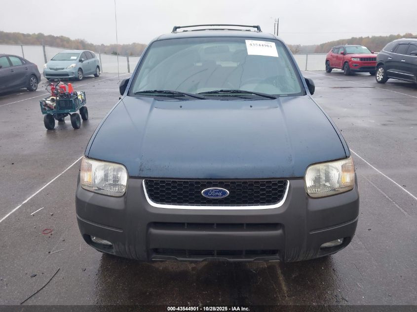 2001 Ford Escape Xlt VIN: 1FMYU04101KA95204 Lot: 43544901