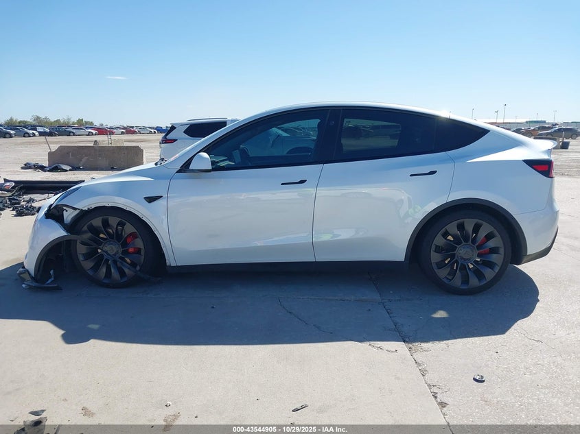2023 Tesla Model Y Performance Dual Motor All-Wheel Drive VIN: 7SAYGDEF6PF801002 Lot: 43544905
