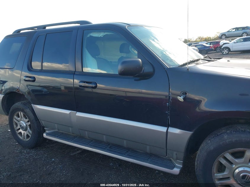 2003 Mercury Mountaineer VIN: 4M2DU86W43UJ10704 Lot: 43544929