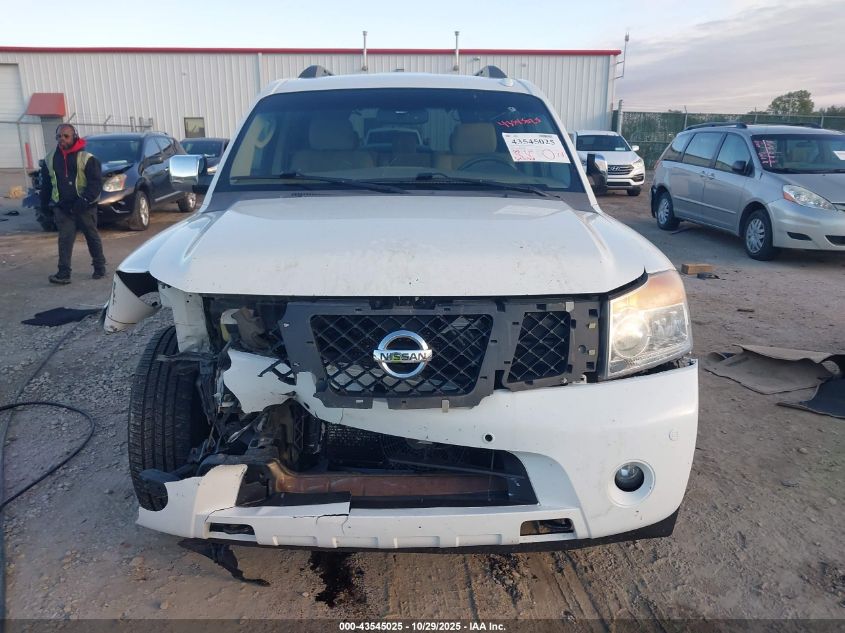 2009 Nissan Armada Se VIN: 5N1BA08C99N600855 Lot: 43545025