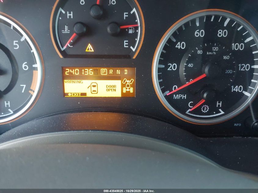 2009 Nissan Armada Se VIN: 5N1BA08C99N600855 Lot: 43545025