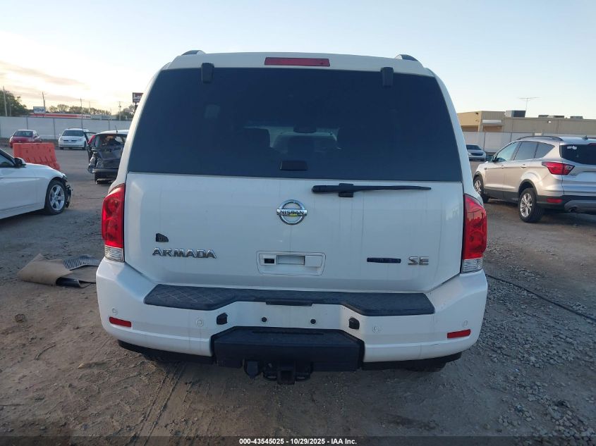 2009 Nissan Armada Se VIN: 5N1BA08C99N600855 Lot: 43545025