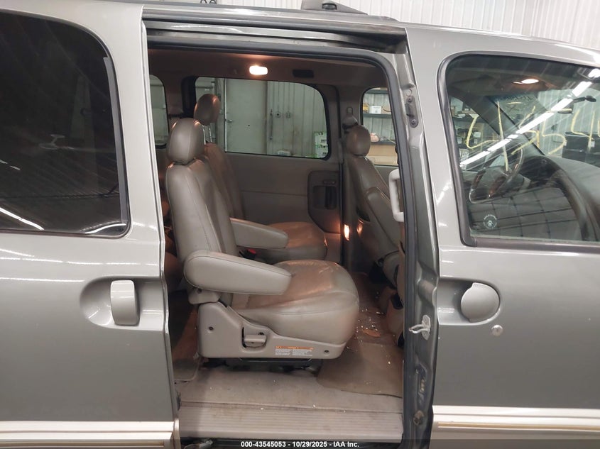 2000 Mercury Villager Estate VIN: 4M2XV14TXYDJ11051 Lot: 43545053