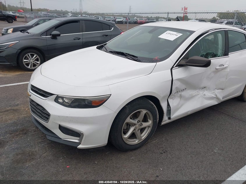 1G1ZC5STXGF259243 2016 CHEVROLET MALIBU photo no. 2