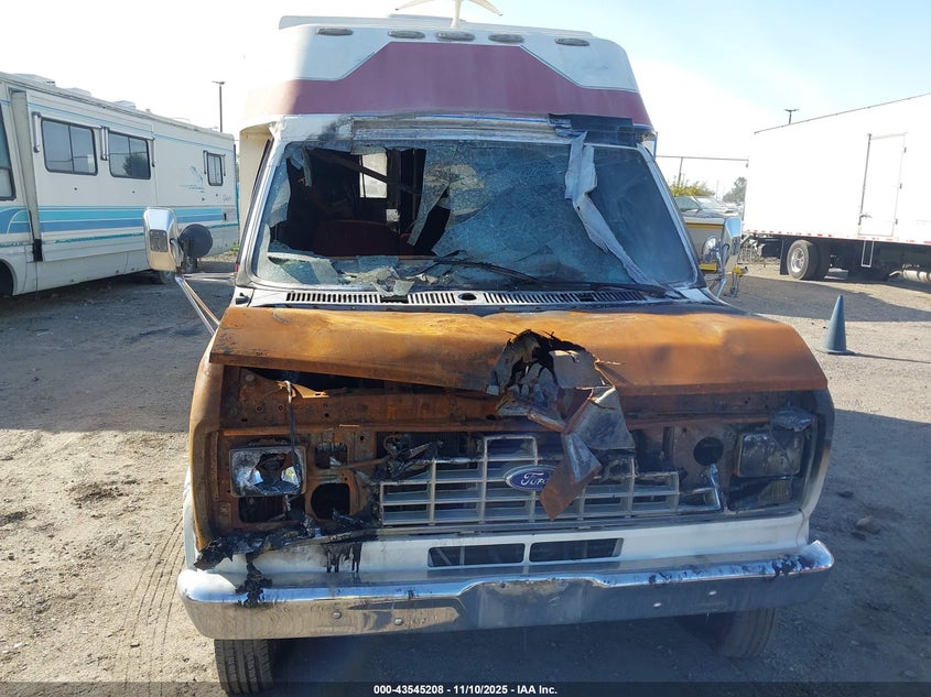 1987 Ford Econoline E350 Cutaway Van VIN: 1FDKE30L2HHB95176 Lot: 43545208