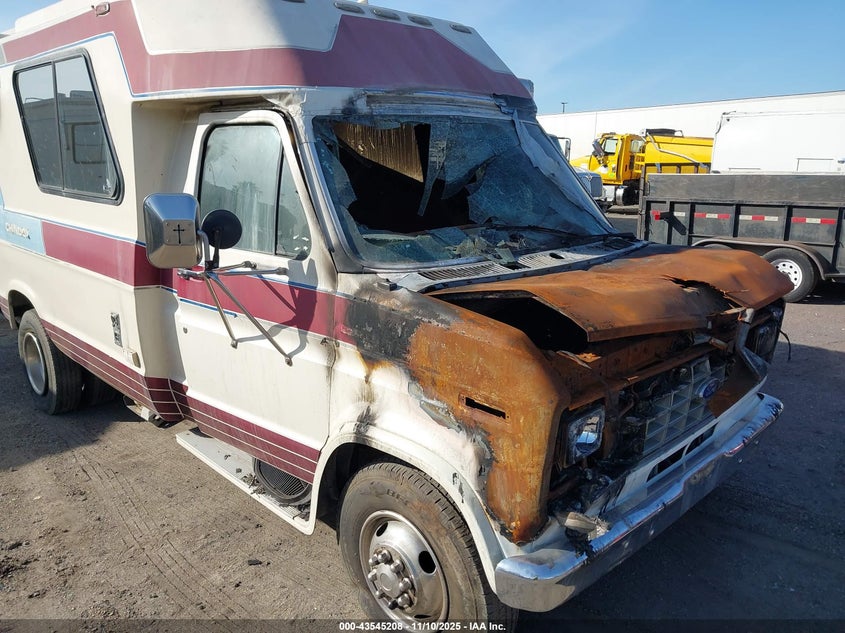 1987 Ford Econoline E350 Cutaway Van VIN: 1FDKE30L2HHB95176 Lot: 43545208