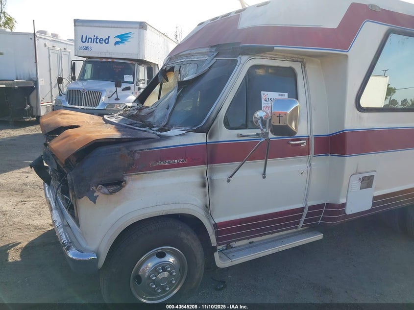 1987 Ford Econoline E350 Cutaway Van VIN: 1FDKE30L2HHB95176 Lot: 43545208