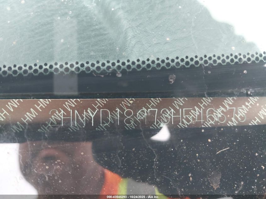 2003 Acura Mdx VIN: 2HNYD18973H546675 Lot: 43545293