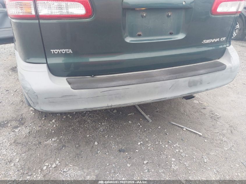 2003 Toyota Sienna Ce VIN: 4T3ZF19C83U542844 Lot: 43545323