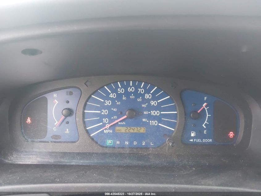 2003 Toyota Sienna Ce VIN: 4T3ZF19C83U542844 Lot: 43545323