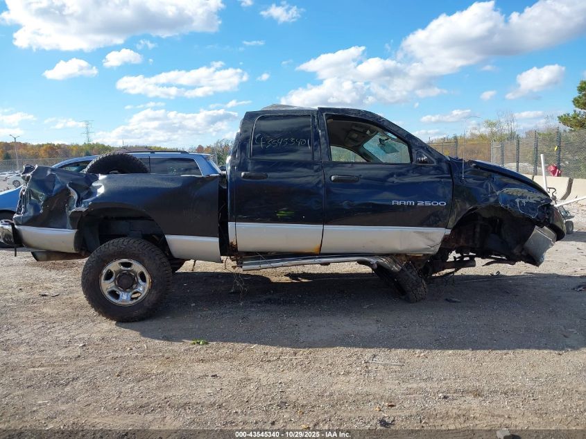 2005 Dodge Ram 2500 Slt/Laramie VIN: 3D7KS28CX5G796326 Lot: 43545340