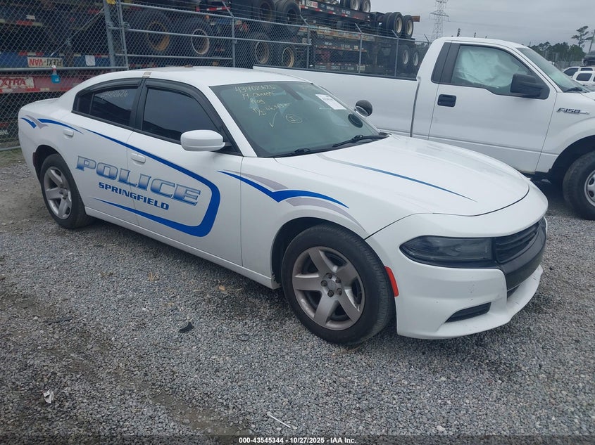 DODGE CHARGER POLICE RWD