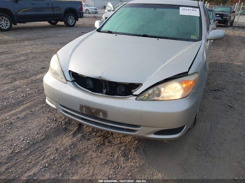 2003 Toyota Camry Le VIN: JTDBE32K730160097 Lot: 43545406
