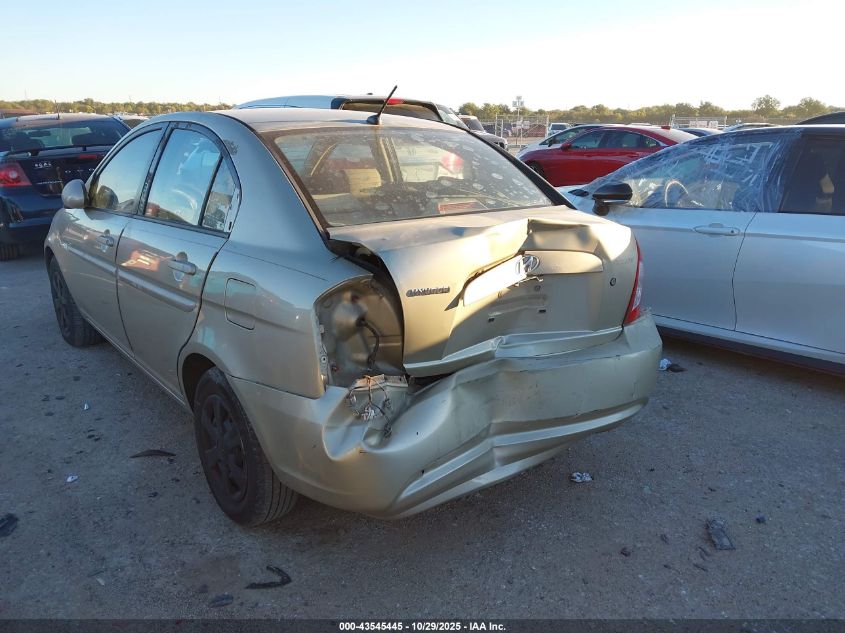 2007 Hyundai Accent Gls VIN: KMHCN46C37U098401 Lot: 43545445