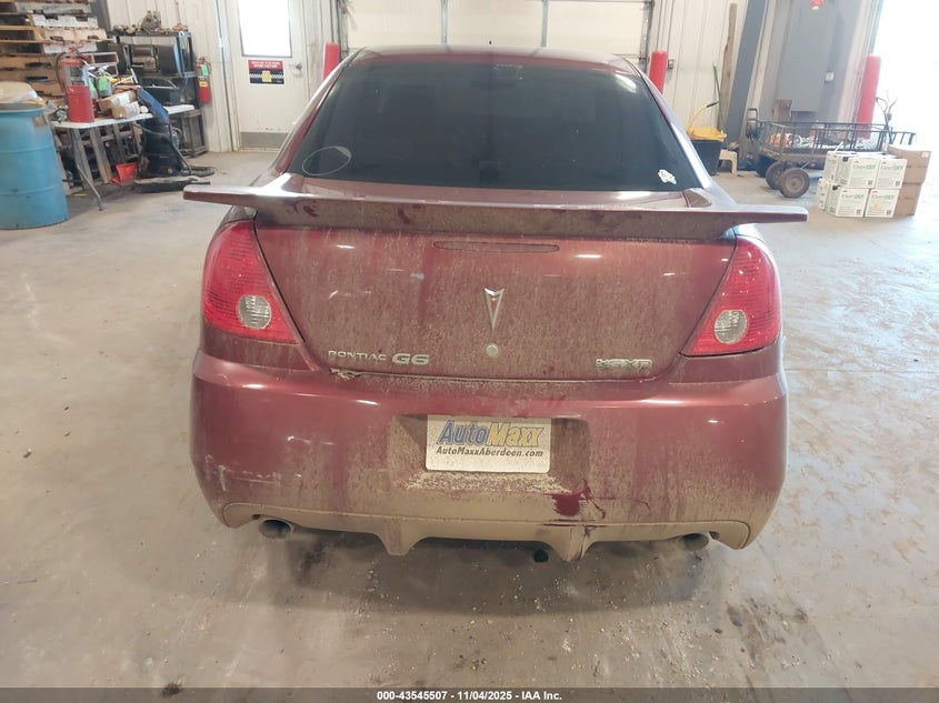2008 Pontiac G6 Gxp VIN: 1G2ZM577884192045 Lot: 43545507