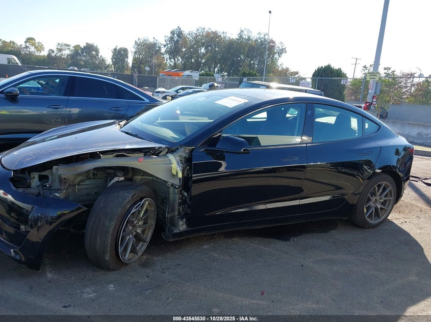 2023 Tesla Model 3 Rear-Wheel Drive VIN: 5YJ3E1EA9PF709737 Lot: 43545530
