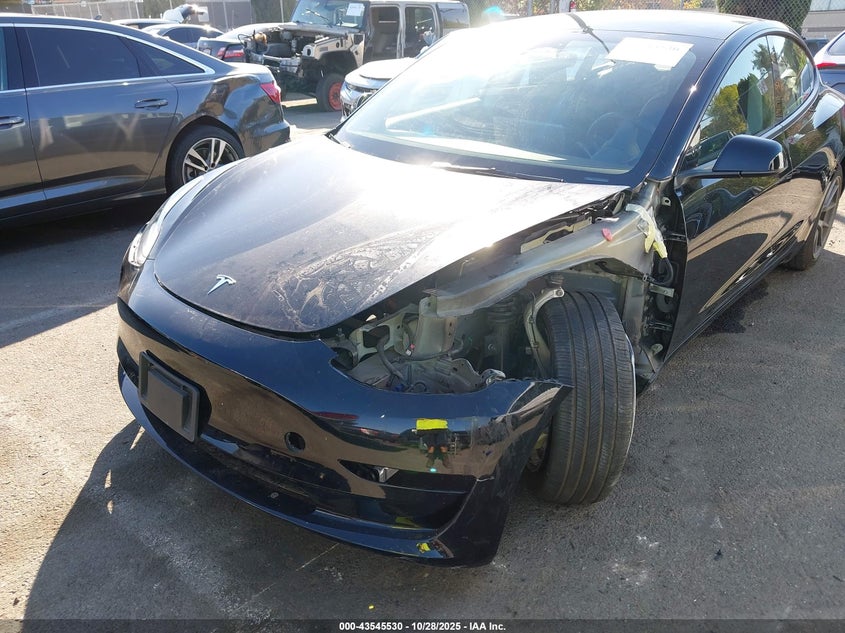 2023 Tesla Model 3 Rear-Wheel Drive VIN: 5YJ3E1EA9PF709737 Lot: 43545530