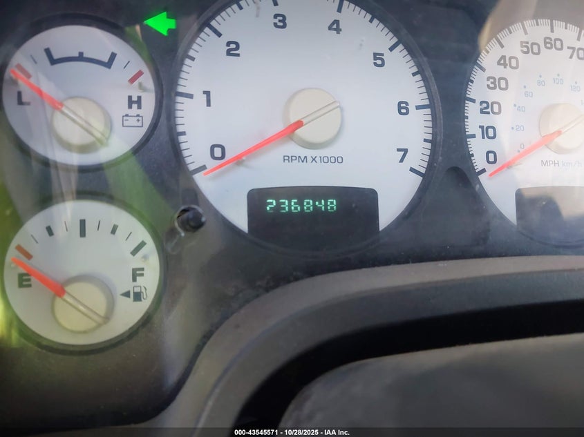 2004 Dodge Ram 1500 Slt/Laramie VIN: 1D7HU18D44S674592 Lot: 43545571