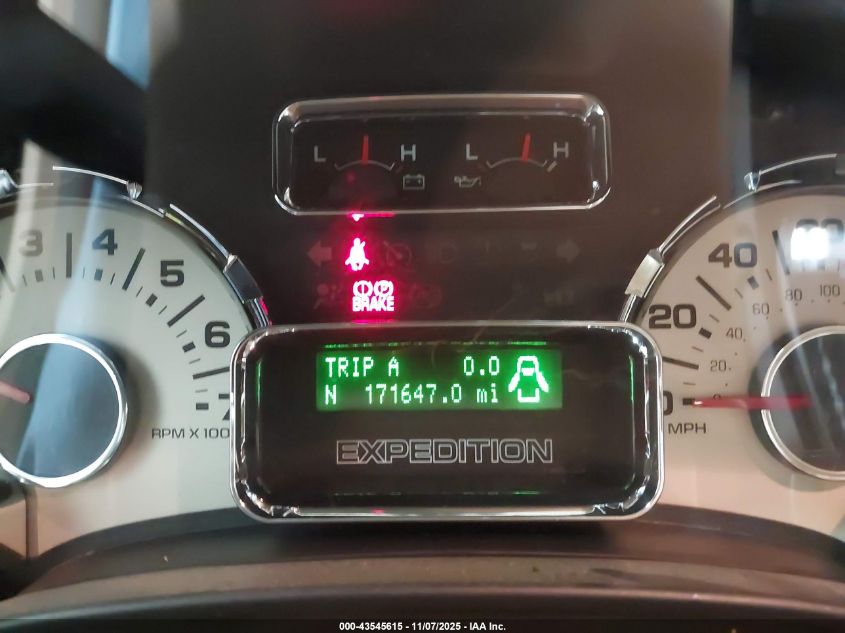 2013 Ford Expedition El Xlt VIN: 1FMJK1J5XDEF12061 Lot: 43545615